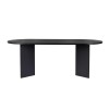 Dining Table Sabella - Wood Black Wood Black