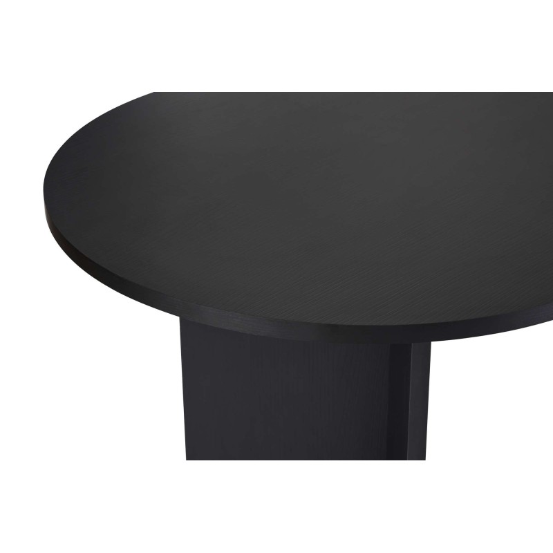 Dining Table Sabella - Wood Black Wood Black