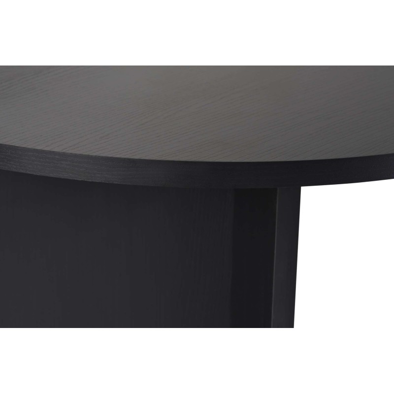 Dining Table Sabella - Wood Black Wood Black
