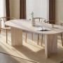 Dining Table Sabella - Travertine Travertine