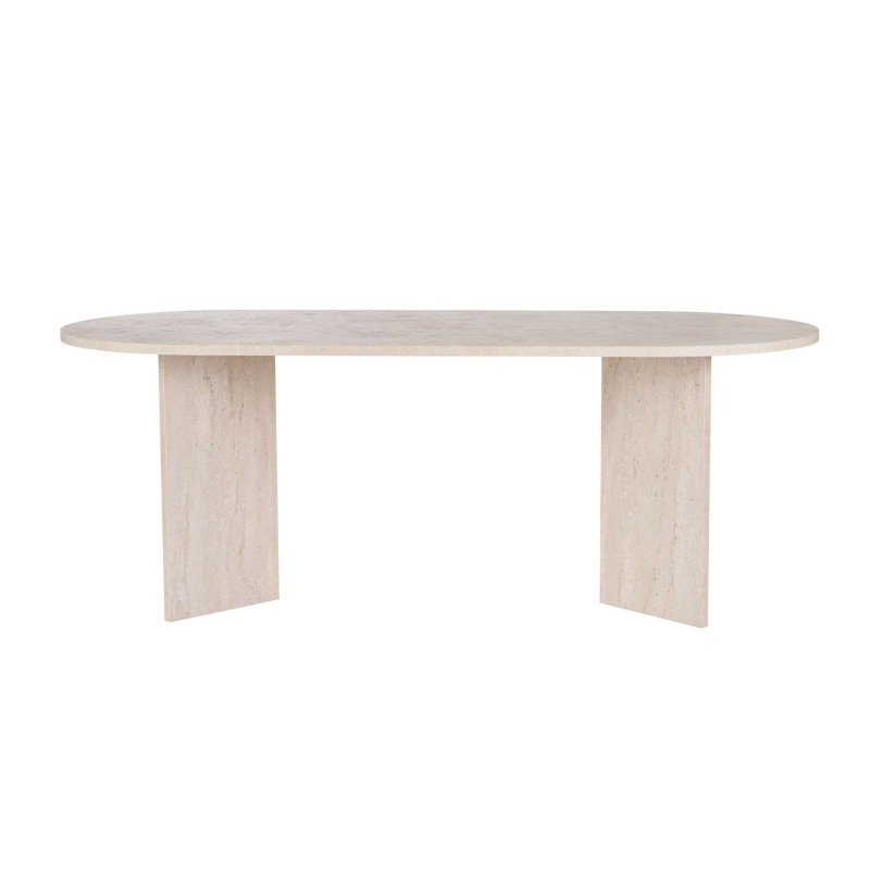 Dining Table Sabella - Travertine Travertine