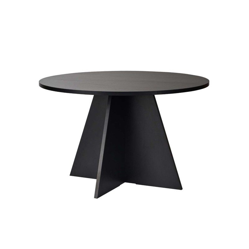 Dining Table Virella - Wood Black Wood Black