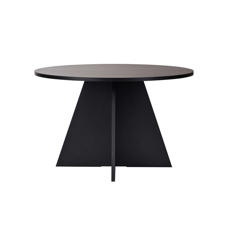 Dining Table Virella - Wood Black Wood Black