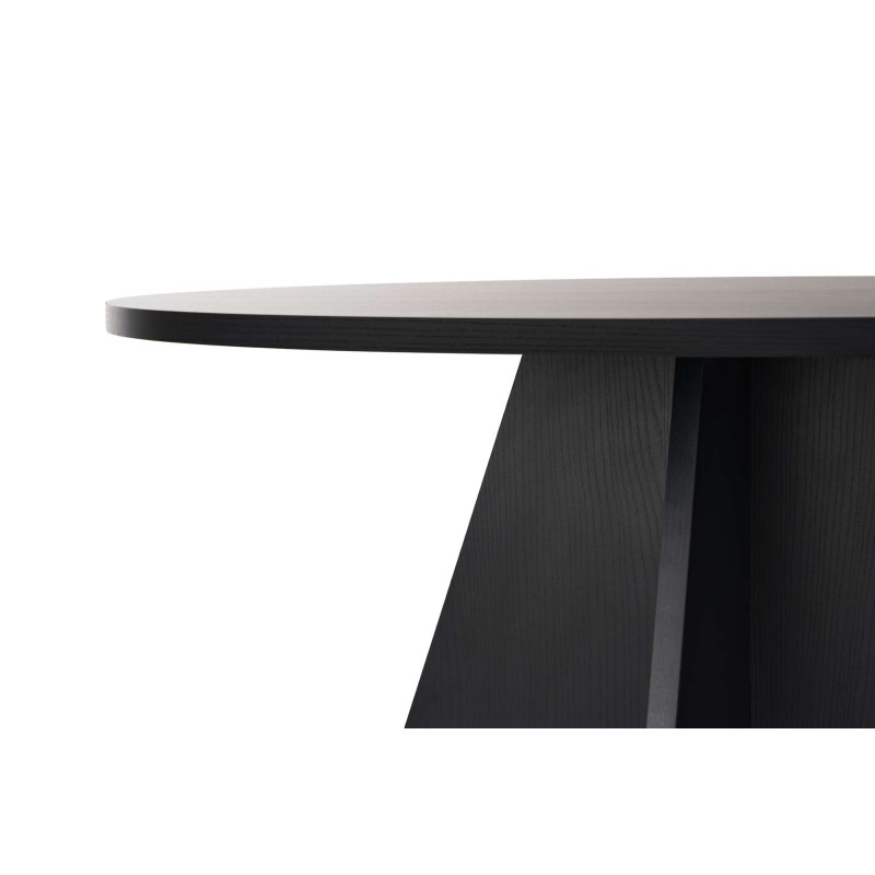Dining Table Virella - Wood Black Wood Black
