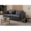 3-Seat Sofa Flexy - Anthracite Anthracite