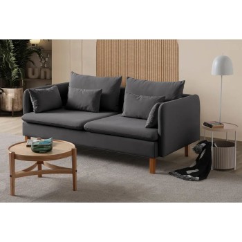 3-Seat Sofa Flexy - Anthracite Anthracite