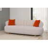 3-Seat Sofa New Roma - White White