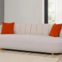 3-Seat Sofa New Roma - White White