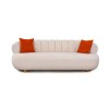 3-Seat Sofa New Roma - White White