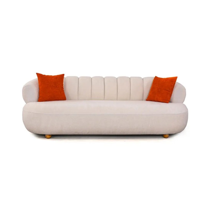 3-Seat Sofa New Roma - White White