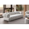 3-Seat Sofa Petra - White White