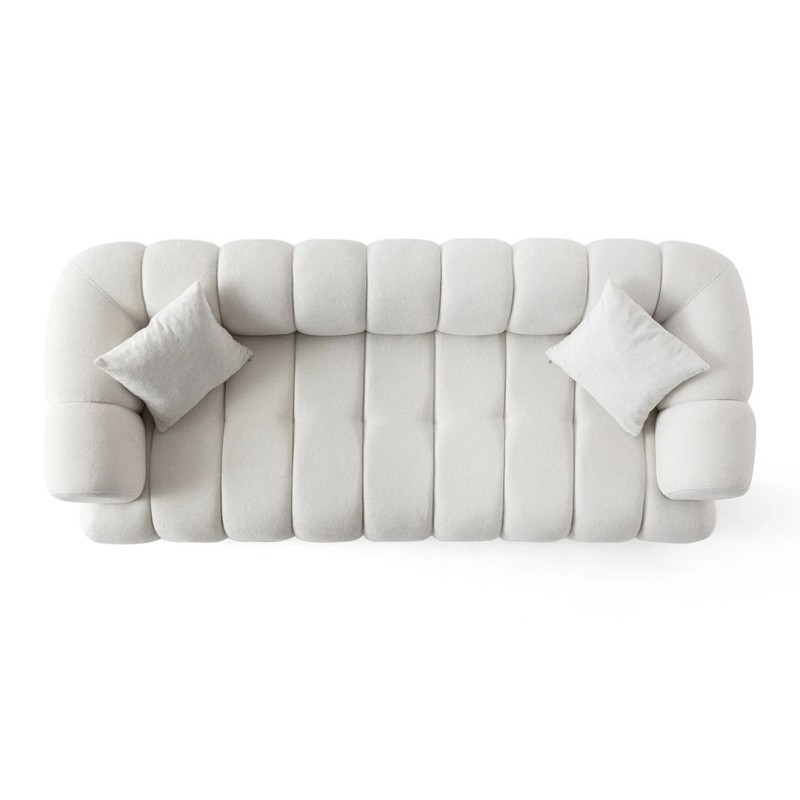 3-Seat Sofa Petra - White White