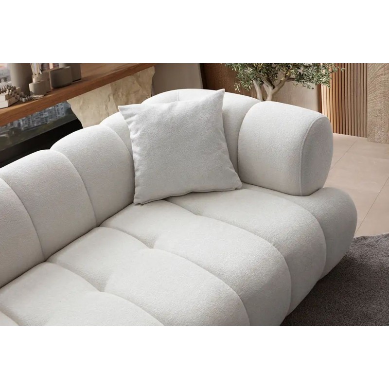 3-Seat Sofa Petra - White White