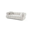 3-Seat Sofa Petra - White White