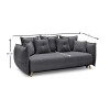 3-Seat Sofa-Bed Puffy - Anthracite Anthracite