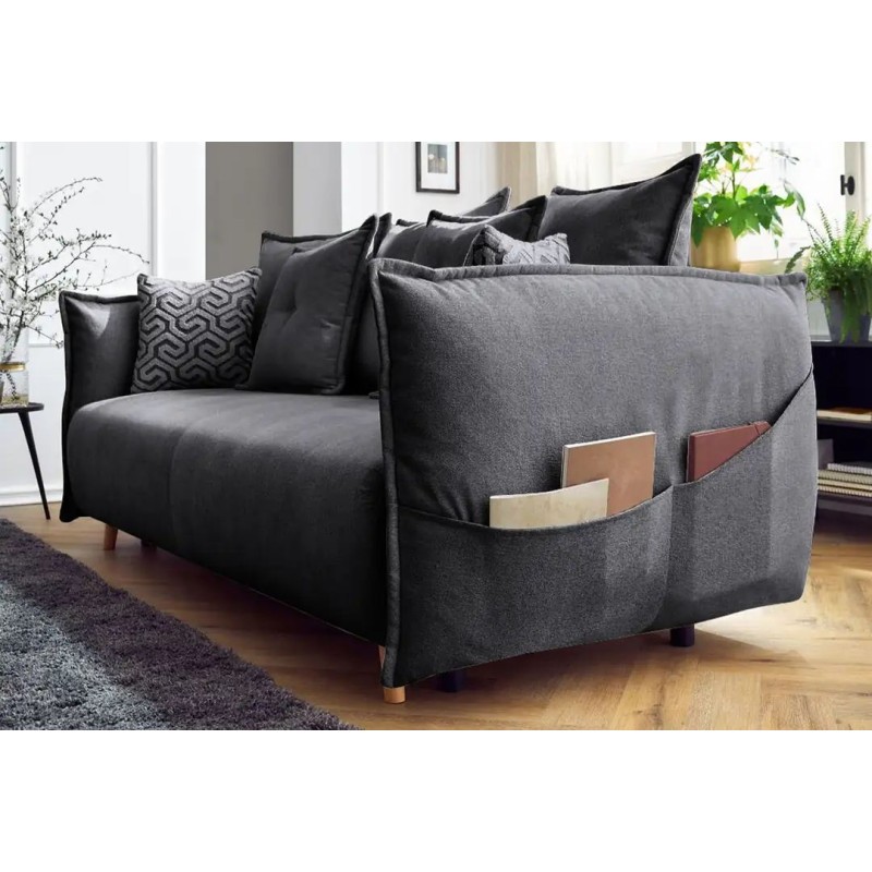 3-Seat Sofa-Bed Puffy - Anthracite Anthracite