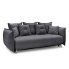 3-Seat Sofa-Bed Puffy - Anthracite Anthracite