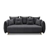 3-Seat Sofa-Bed Puffy - Anthracite Anthracite