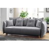 3-Seat Sofa-Bed Puffy - Grey Grey