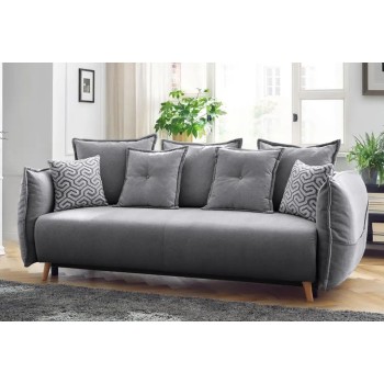 3-Seat Sofa-Bed Puffy - Grey Grey