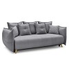 3-Seat Sofa-Bed Puffy - Grey Grey