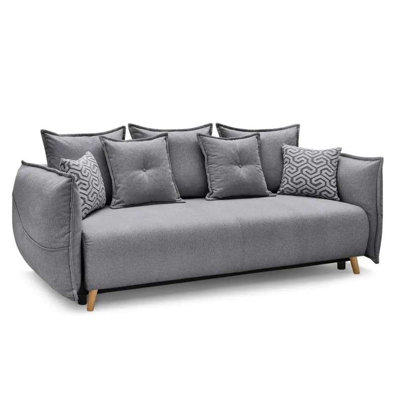 3-Seat Sofa-Bed Puffy - Grey Grey
