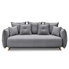 3-Seat Sofa-Bed Puffy - Grey Grey