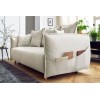 3-Seat Sofa-Bed Puffy - Cream Cream