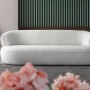 3-Seat Sofa Roma - White White