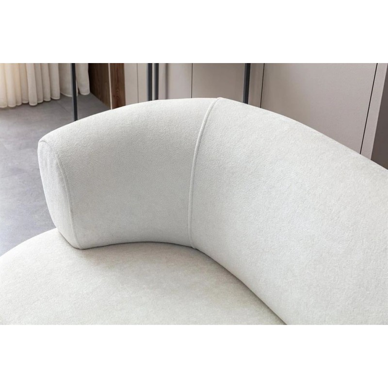 3-Seat Sofa Roma - White White