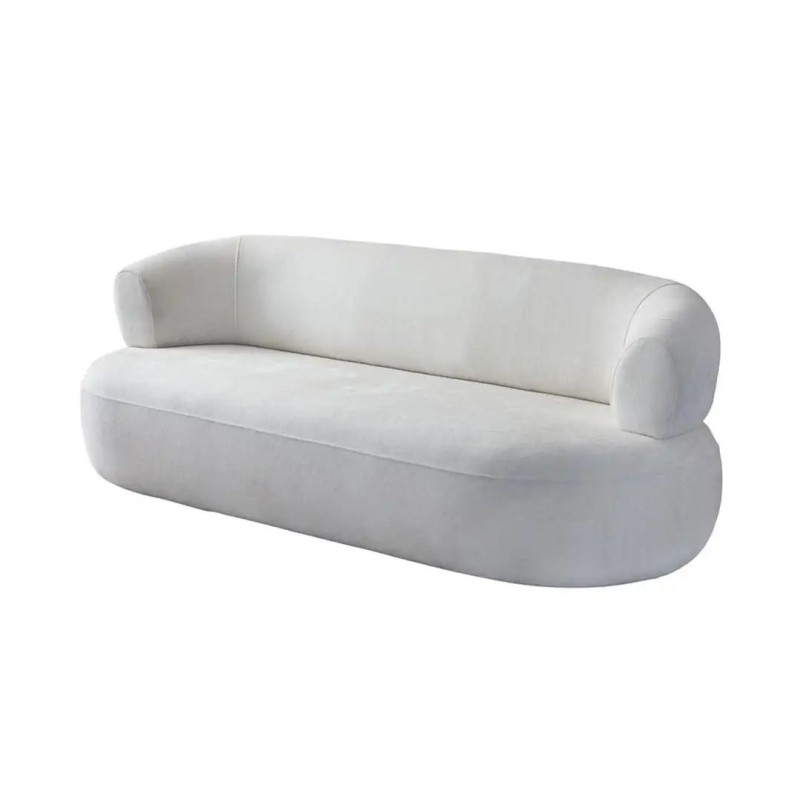 3-Seat Sofa Roma - White White
