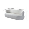 3-Seat Sofa Roma - White White