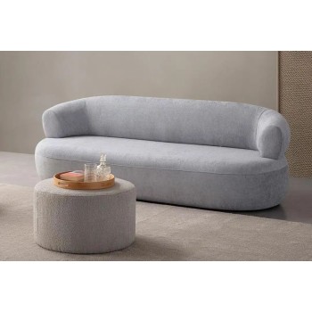 3-Seat Sofa Roma - Grey Grey
