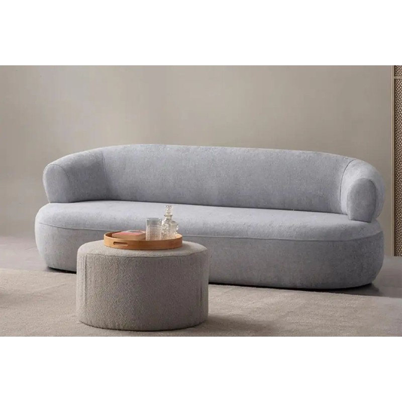 3-Seat Sofa Roma - Grey Grey