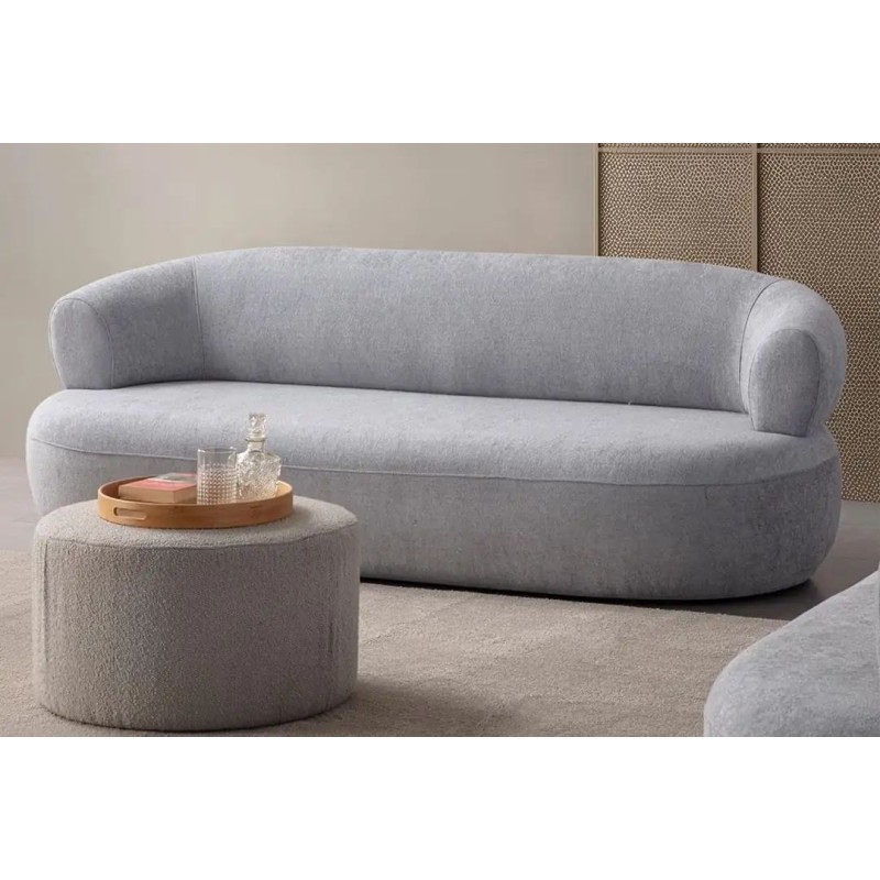 3-Seat Sofa Roma - Grey Grey