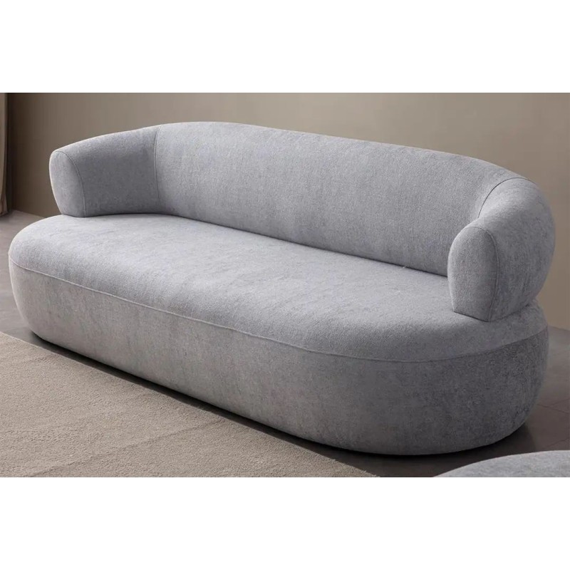 3-Seat Sofa Roma - Grey Grey