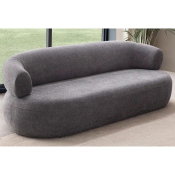 3-Seat Sofa Roma - Dark Grey Dark Grey