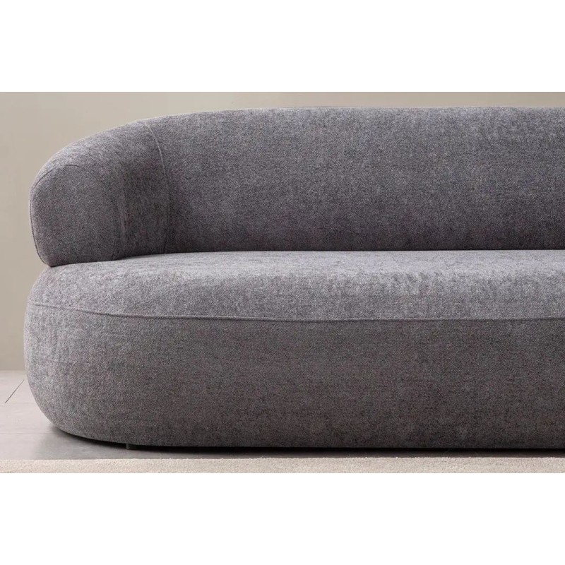 3-Seat Sofa Roma - Dark Grey Dark Grey