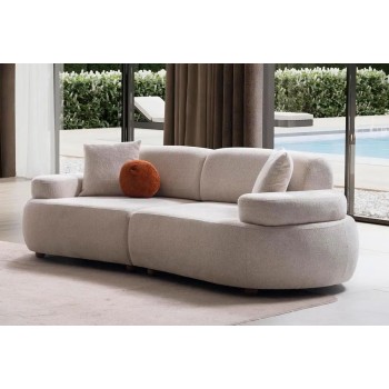 3-Seat Sofa Rio - Cream Cream