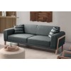 3-Seat Sofa Latte - Anthracite Anthracite