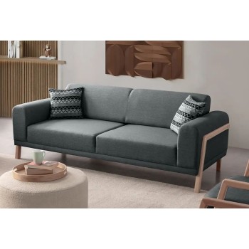 3-Seat Sofa Latte - Anthracite Anthracite