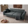 3-Seat Sofa Latte - Anthracite Anthracite