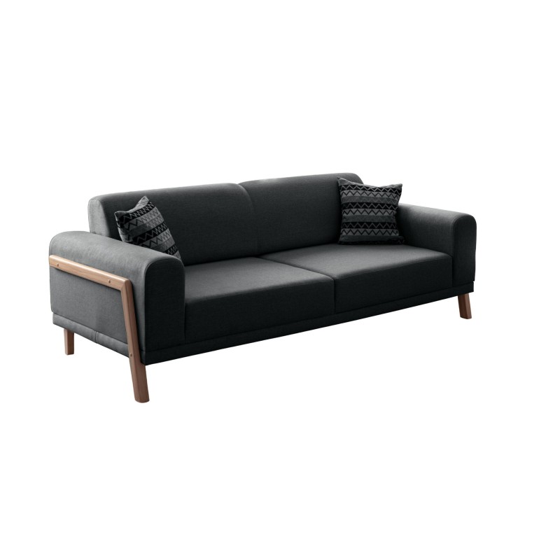 3-Seat Sofa Latte - Anthracite Anthracite