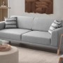 3-Seat Sofa Latte - Grey Grey