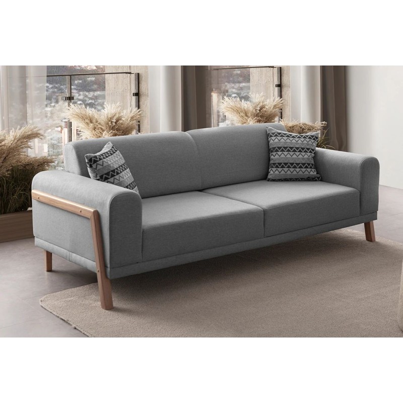 3-Seat Sofa Latte - Grey Grey