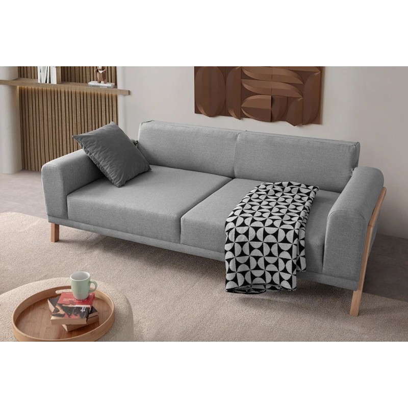 3-Seat Sofa Latte - Grey Grey