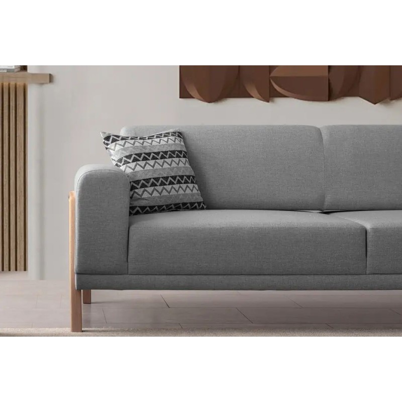 3-Seat Sofa Latte - Grey Grey