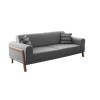 3-Seat Sofa Latte - Grey Grey