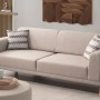 3-Seat Sofa Latte - Cream Cream