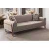 3-Seat Sofa Latte - Cream Cream